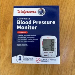 NEW Walgreens Auto Wrist Blood Pressure Monitor